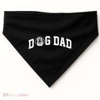 Dog Dad Dachshund Gift For Dad USA-Made Doggie Bandana thumb 0