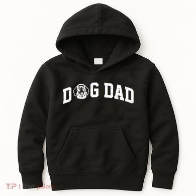 Dog Dad Dachshund Gift For Dad Kids Hoodie