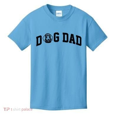 Dog Dad Dachshund Gift For Dad Kids T-Shirt