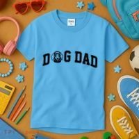 Dog Dad Dachshund Gift For Dad Kids T-Shirt thumb 3