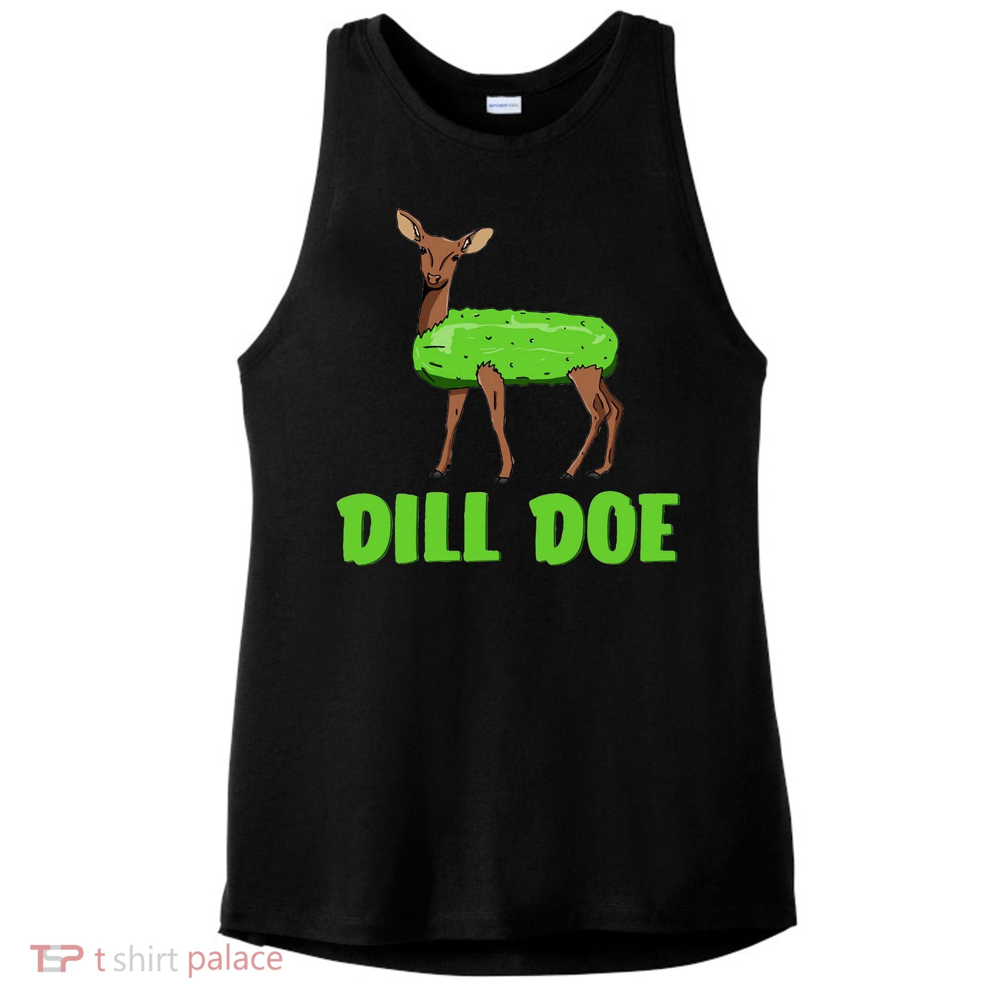 Dill Doe Ladies PosiCharge Tri-Blend Wicking Tank