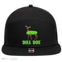 Dill Doe 7 Panel Mesh Trucker Snapback Hat thumb 0