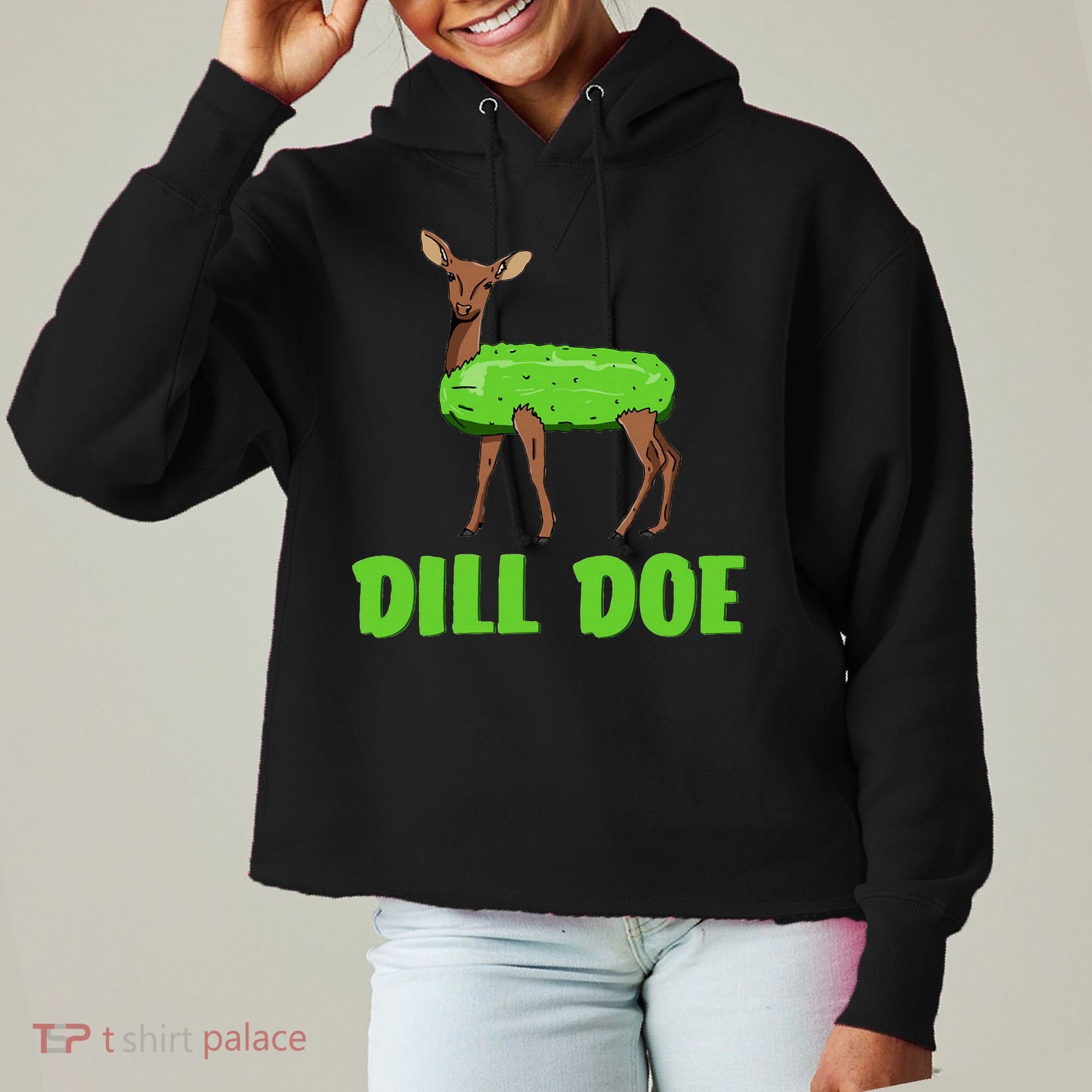 Dill Doe Ladies Heavyweight Boxy Pullover Hoodie