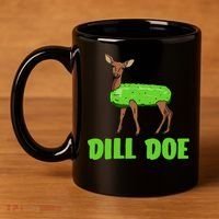 Dill Doe 11oz C Handle Ceramic Mug thumb 4