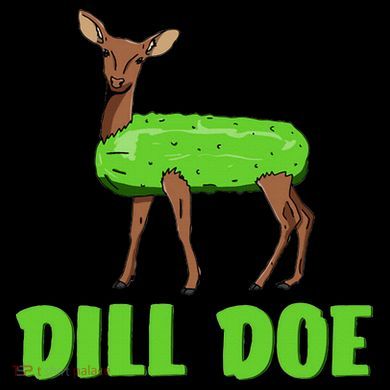 Dill Doe Flat Bill Trucker Hat