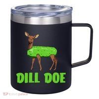 Dill Doe 12oz Stainless Steel Coffee Mug thumb 0