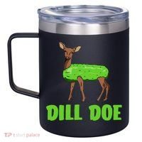 Dill Doe 12oz Stainless Steel Coffee Mug thumb 2