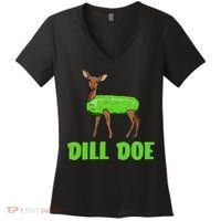 Dill Doe Women's V-Neck T-Shirt thumb 0
