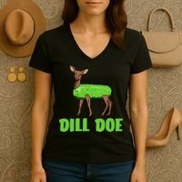 Dill Doe Women's V-Neck T-Shirt thumb 3