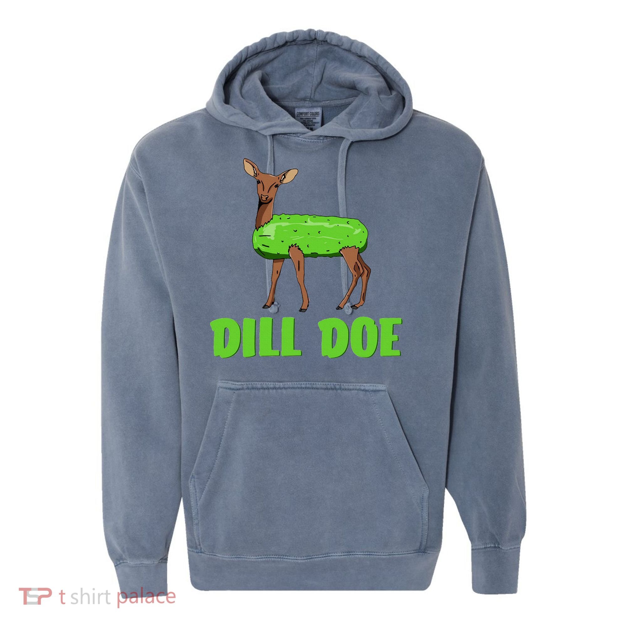 Dill Doe Comfort Colors Garment-Dyed Hooded Sweatshirt