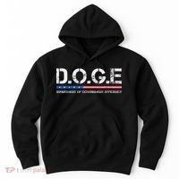 Doge D.O.G.E. Department Of Government Efficiency Gift Hoodie thumb 0