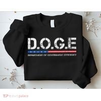 Doge D.O.G.E. Department Of Government Efficiency Gift Sweatshirt thumb 2
