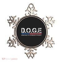 Doge D.O.G.E. Department Of Government Efficiency Gift Ornament thumb 0