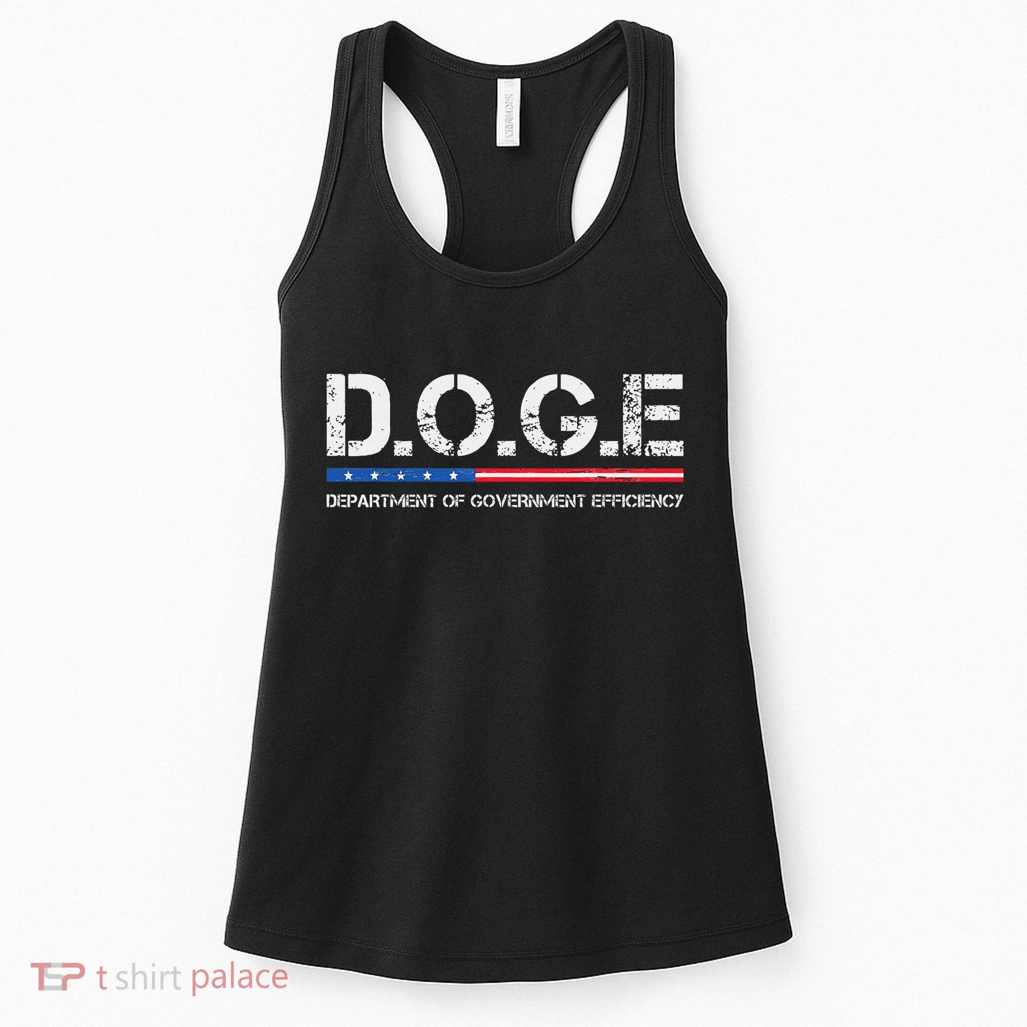 Doge D.O.G.E. Department Of Government Efficiency Gift Women's Tank Top