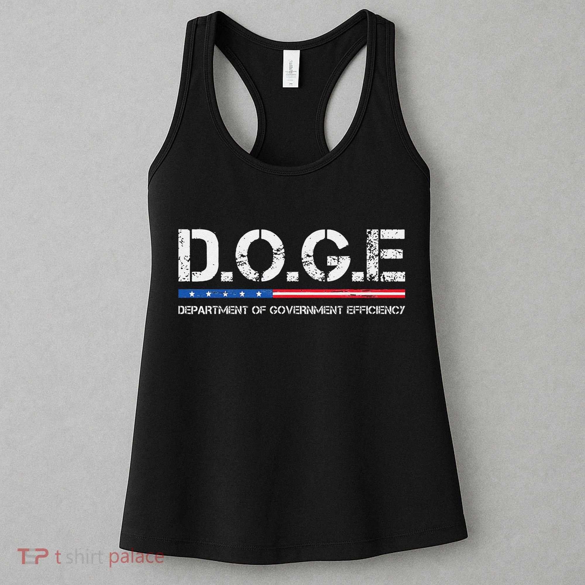 Doge D.O.G.E. Department Of Government Efficiency Gift Women's Tank Top
