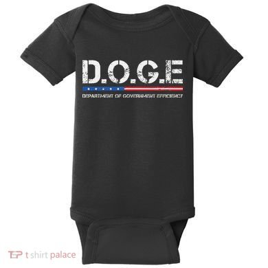 Doge D.O.G.E. Department Of Government Efficiency Gift Baby Bodysuit