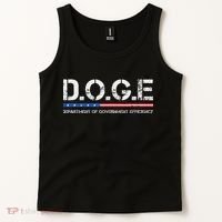Doge D.O.G.E. Department Of Government Efficiency Gift Tank Top thumb 2