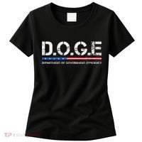 Doge D.O.G.E. Department Of Government Efficiency Gift Women's T-Shirt thumb 0