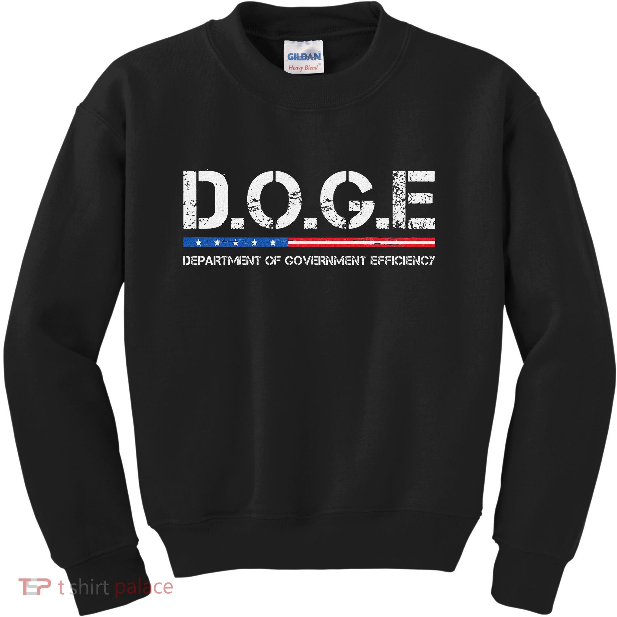 Doge D.O.G.E. Department Of Government Efficiency Gift Kids Sweatshirt
