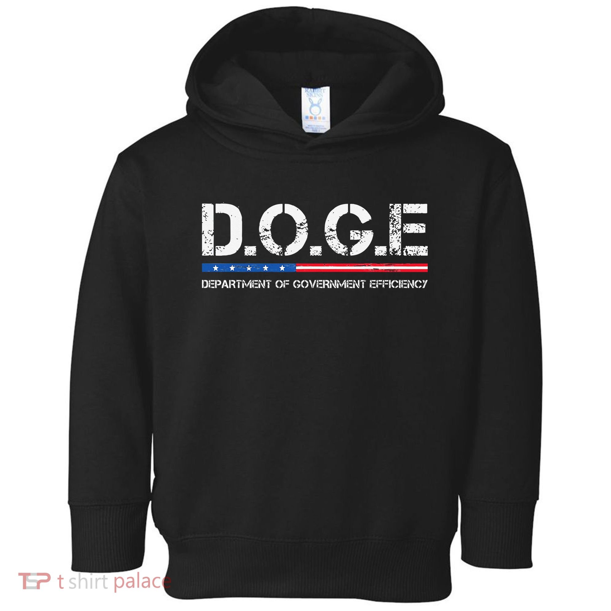 Doge D.O.G.E. Department Of Government Toddler Hoodie