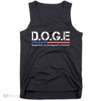 Doge D.O.G.E. Department Of Government Tank Top thumb 0