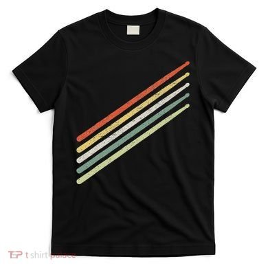 Drummer Drums Drumset Drumsticks Vintage T-Shirt