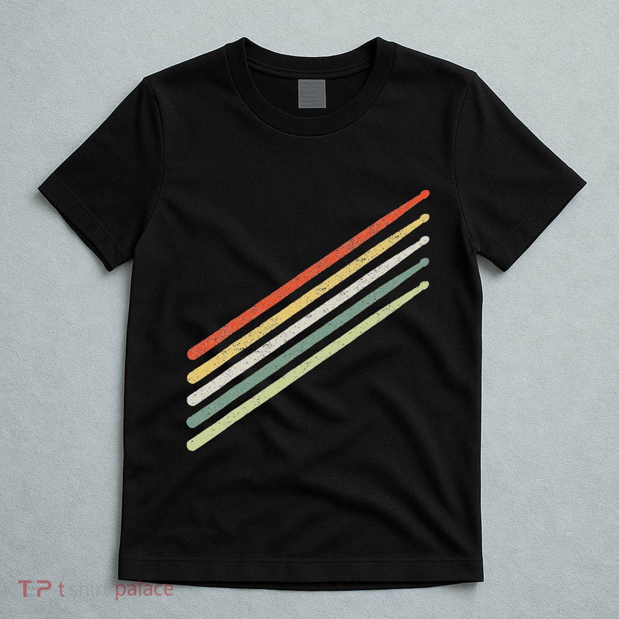 Drummer Drums Drumset Drumsticks Vintage T-Shirt