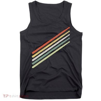 Drummer Drums Drumset Drumsticks Vintage Tank Top