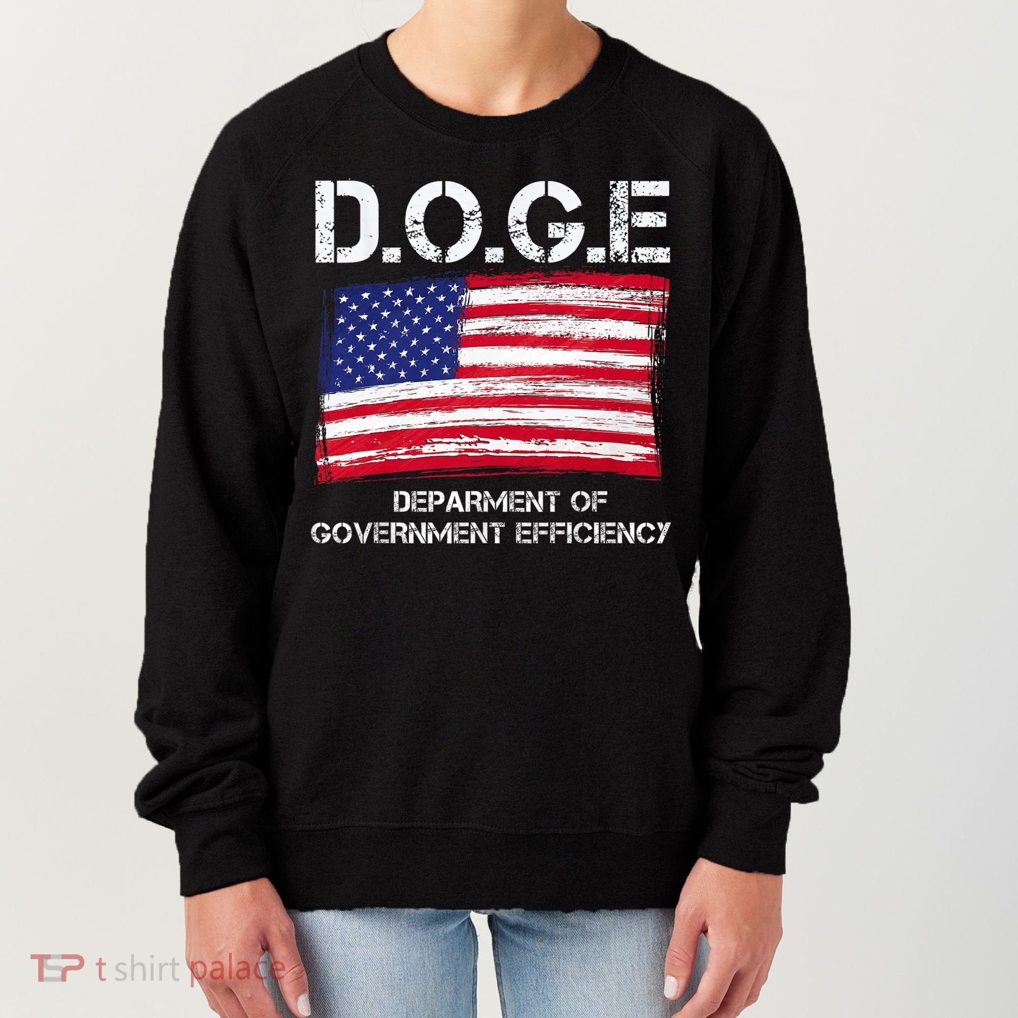 D.O.G.E Doge Department Of Government Efficiency Women's Sweatshirt