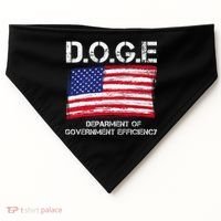 D.O.G.E Doge Department Of Government Efficiency USA-Made Doggie Bandana thumb 0