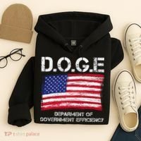 D.O.G.E Doge Department Of Government Efficiency Hoodie thumb 4