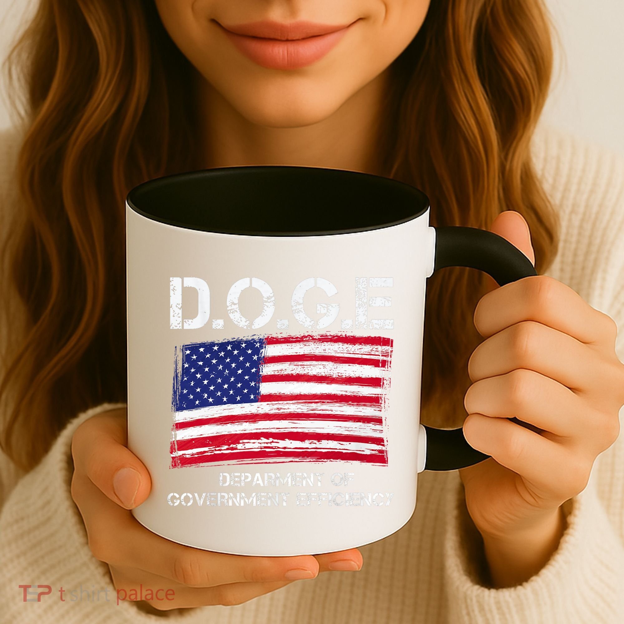 D.O.G.E Doge Department Of Government Efficiency Coffee Mug