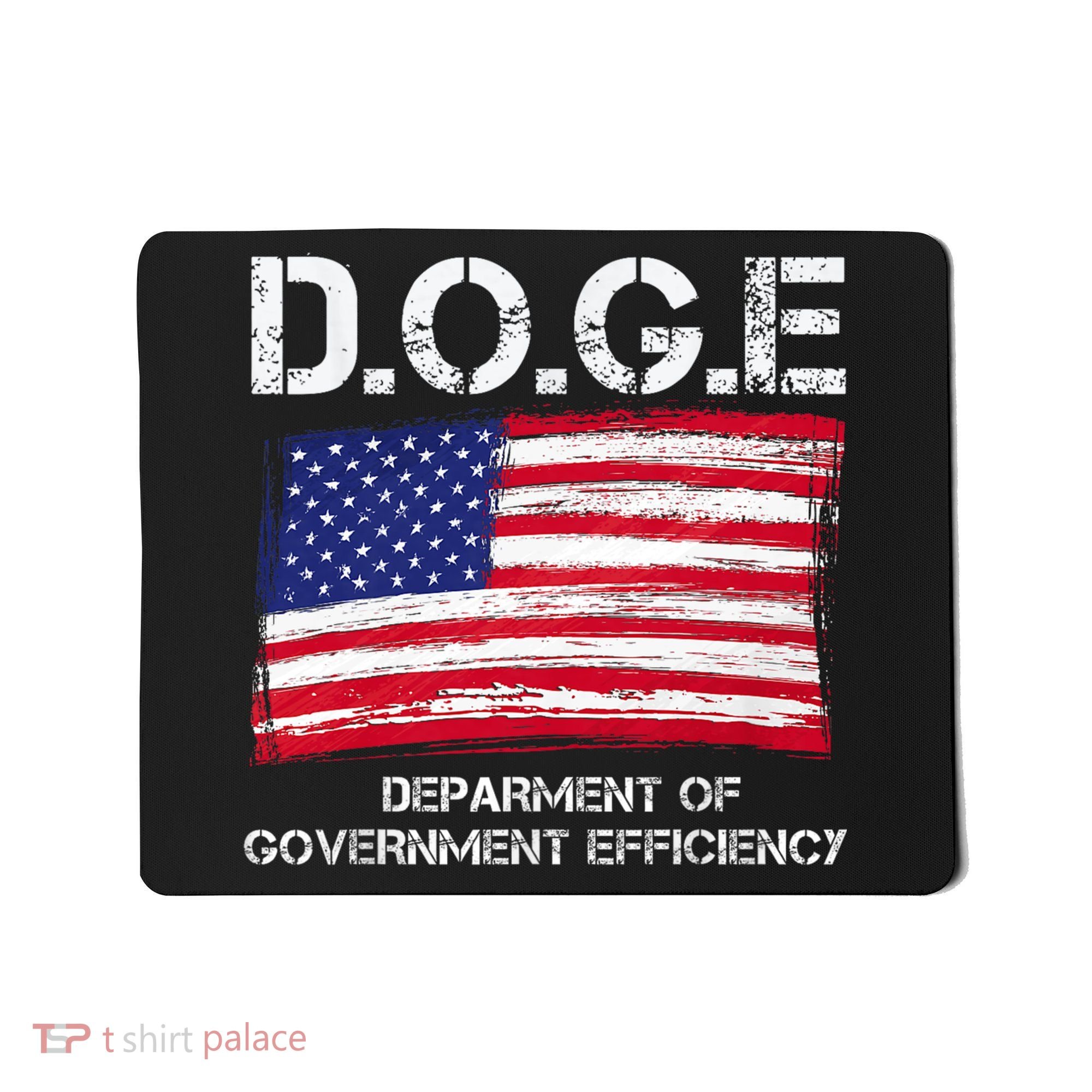 D.O.G.E Doge Department Of Government Efficiency Mousepad