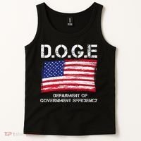 D.O.G.E Doge Department Of Government Efficiency Tank Top thumb 2