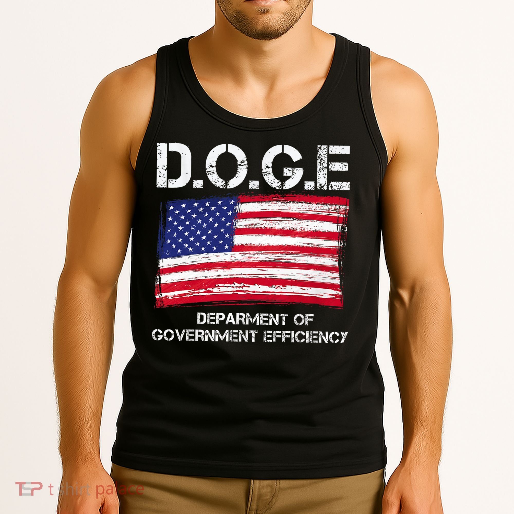 D.O.G.E Doge Department Of Government Efficiency Tank Top