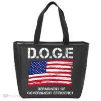D.O.G.E Doge Department Of Government Efficiency Tote Bag thumb 0