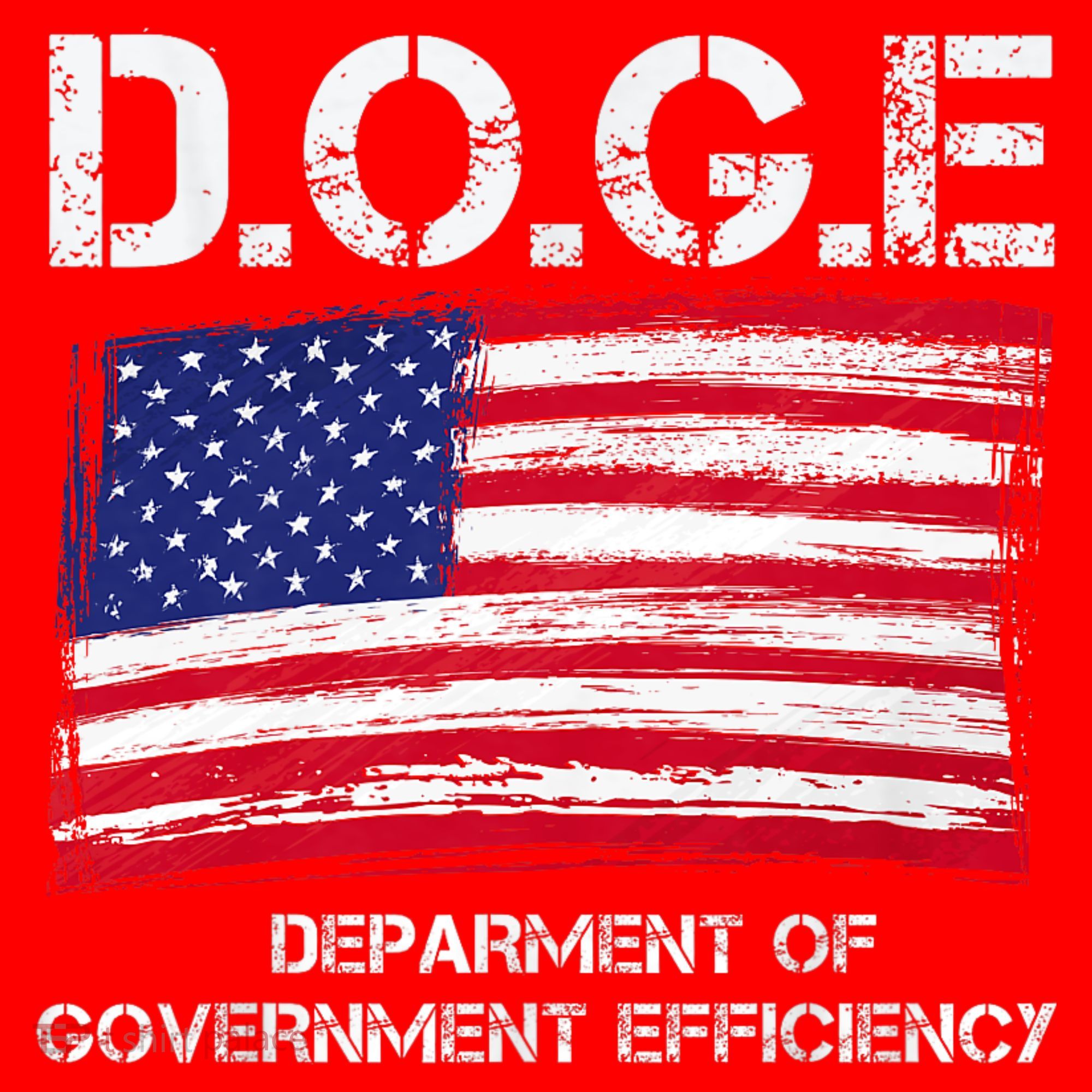 D.O.G.E Doge Department Of Government Efficiency Santa Hat