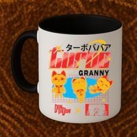 Dan Da Dan Turbo Granny Ghost Alien Anime Gift Coffee Mug thumb 2
