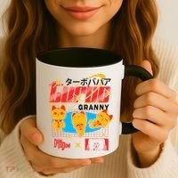 Dan Da Dan Turbo Granny Ghost Alien Anime Gift Coffee Mug thumb 3