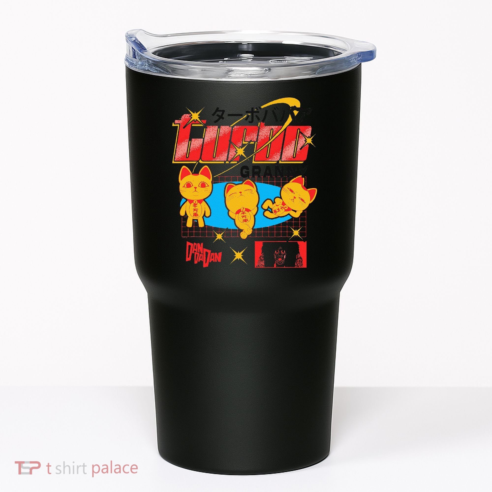 Dan Da Dan Turbo Granny Ghost Alien Anime Gift Tumbler