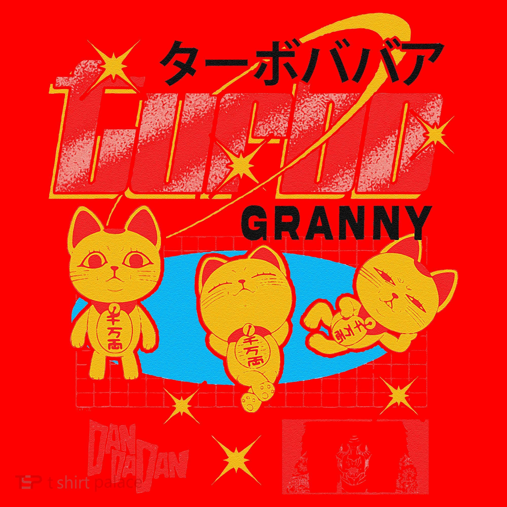 Dan Da Dan Turbo Granny Ghost Alien Anime Gift Santa Hat