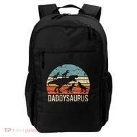 Daddy Dinosaur Daddysaurus 4 Four Gift For Father Day Backpack thumb 0