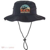 Daddy Dinosaur Daddysaurus 4 Four Gift For Father Day Bucket Hat thumb 0