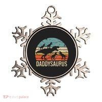 Daddy Dinosaur Daddysaurus 4 Four Gift For Father Day Ornament thumb 0