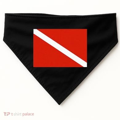Diver Down Dive Flag Scuba Diving Flag USA-Made Doggie Bandana