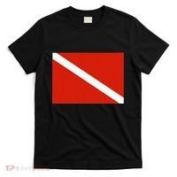 Diver Down Dive Flag Scuba Diving Flag T-Shirt thumb 0