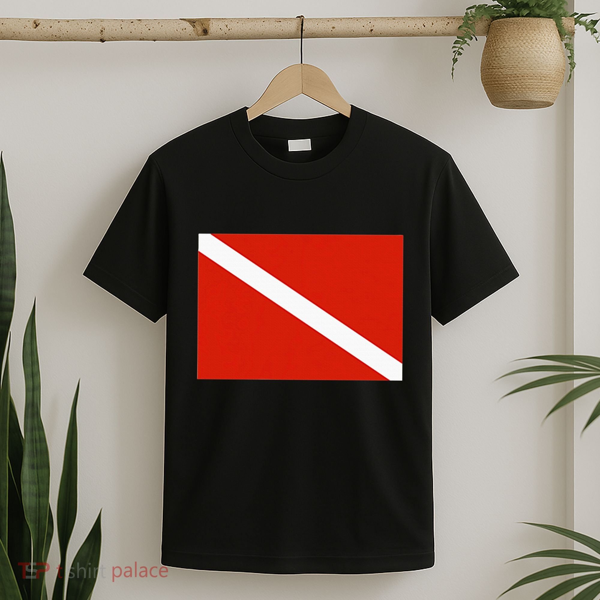 Diver Down Dive Flag Scuba Diving Flag T-Shirt