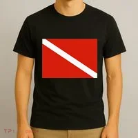 Diver Down Dive Flag Scuba Diving Flag T-Shirt thumb 3