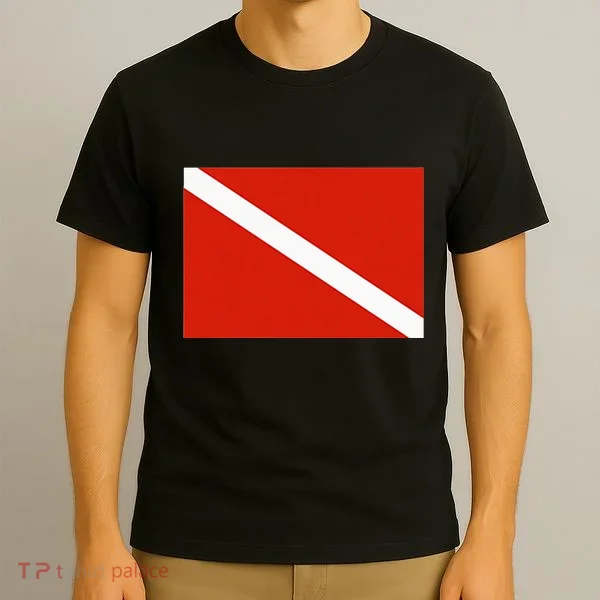 Diver Down Dive Flag Scuba Diving Flag T-Shirt