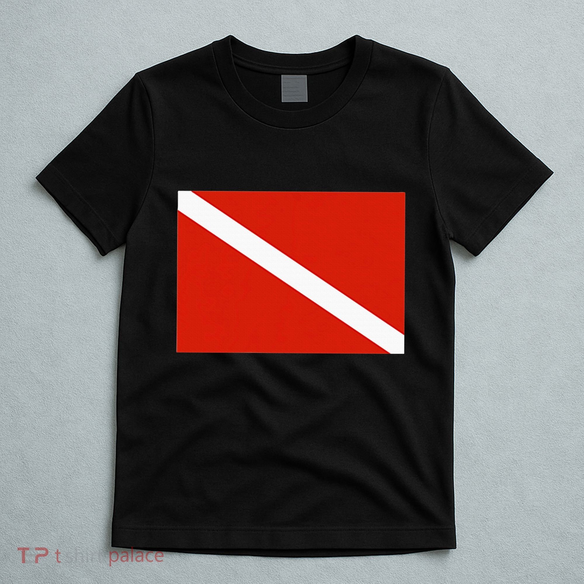 Diver Down Dive Flag Scuba Diving Flag T-Shirt